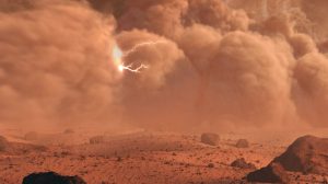 mars lightning