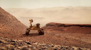 nasa perseverance rover exploring mars surface