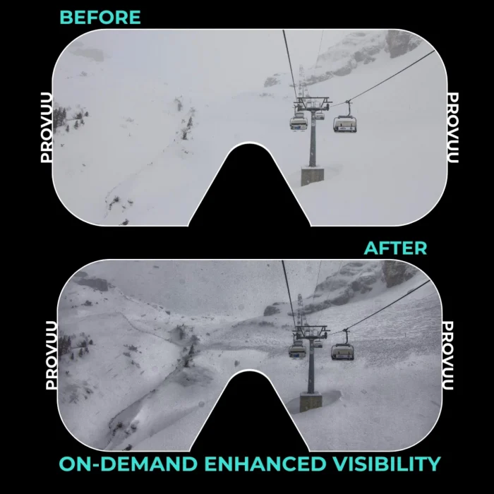 Представлены Provuu XR: умные горнолыжные очки с дополненной реальностью для плохой видимости