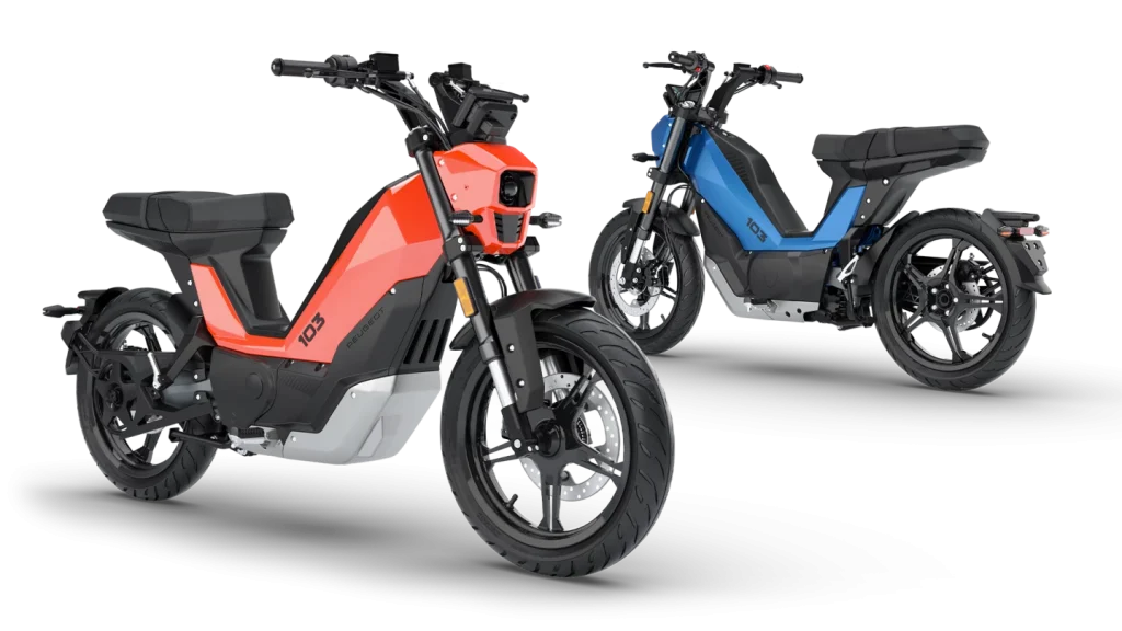 Электрическое возвращение легенды: Peugeot возрождает культовый мопед 103
