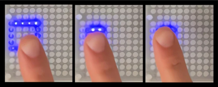 Учёные создали дисплей, который можно потрогать: пиксели поднимаются под пальцами 1 Учёные создали дисплей, который можно потрогать: пиксели поднимаются под пальцами