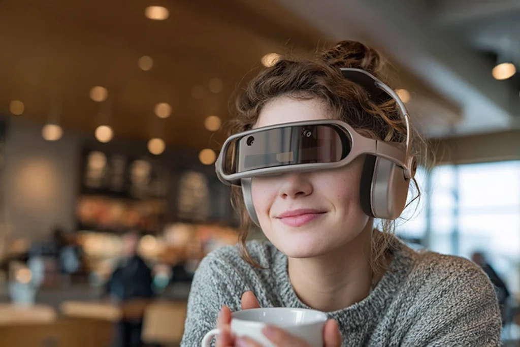 Первые в мире наушники со скрытым дисплеем анонсированы для CES 2025