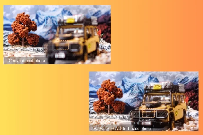 Создана система автофокусировки, способная одновременно фокусироваться на нескольких объектах