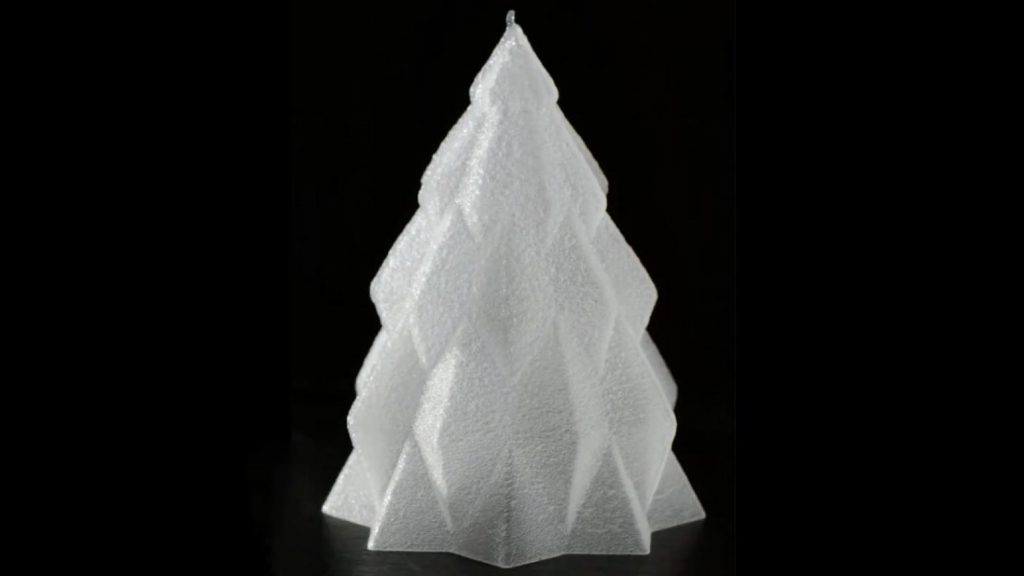 Физики напечатали ёлку изо льда без морозилки, используя испарительное охлаждение в вакууме