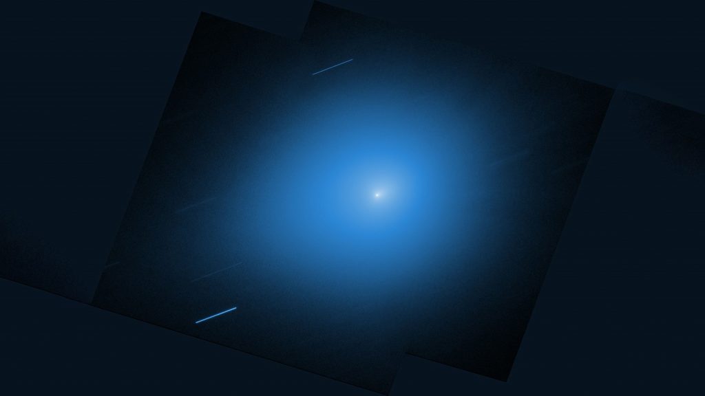Телескоп «Хаббл» сделал новый снимок межзвёздной кометы 3I/ATLAS