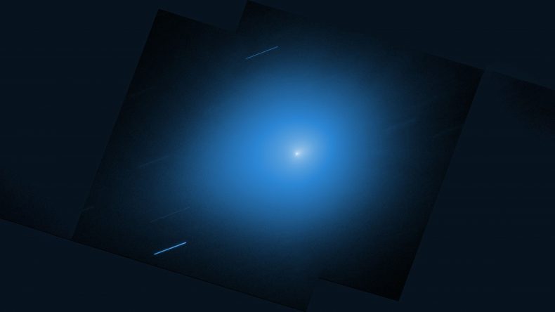 Телескоп «Хаббл» сделал новый снимок межзвёздной кометы 3I/ATLAS
