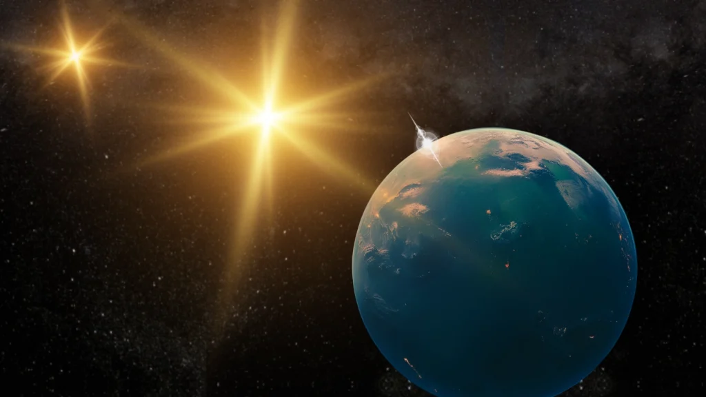 Обнаружена экзопланета в системе с двумя солнцами, как на Татуине