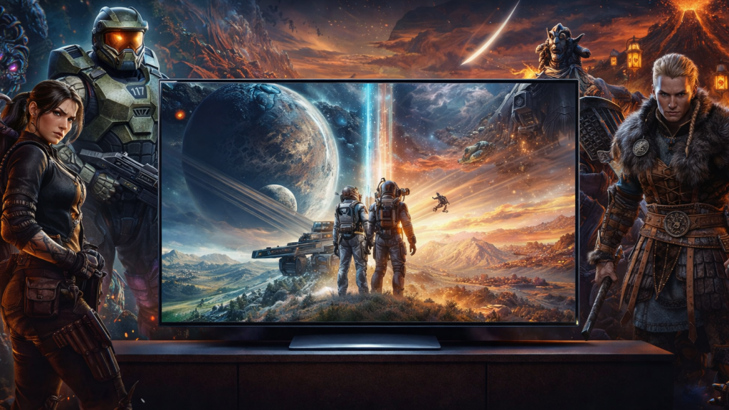 5 игр 2025 года, которые покажут все возможности вашего нового телевизора