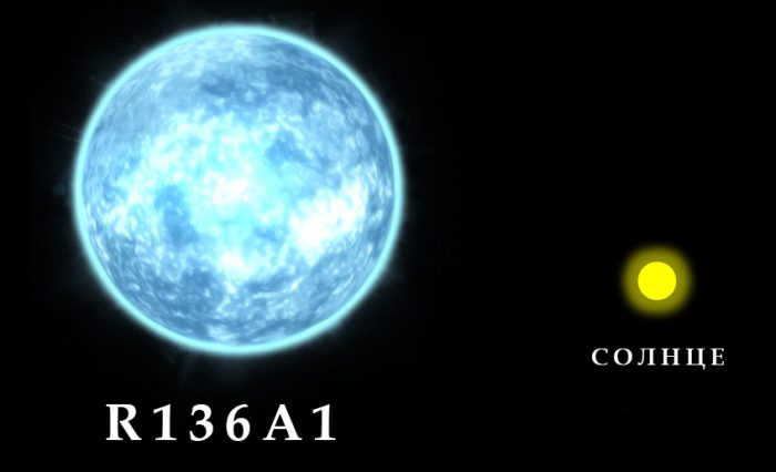 От искры до исполина: как выглядит самая большая звезда во Вселенной