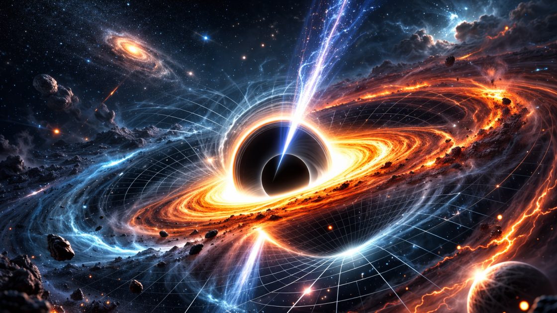 Простыми словами: что такое сингулярность в чёрной дыре?