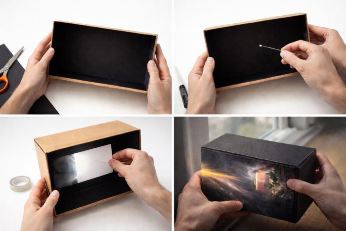 Как сделать простую камеру-обскуру и понять, как работает объектив?