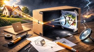 Как сделать простую камеру-обскуру и понять, как работает объектив?