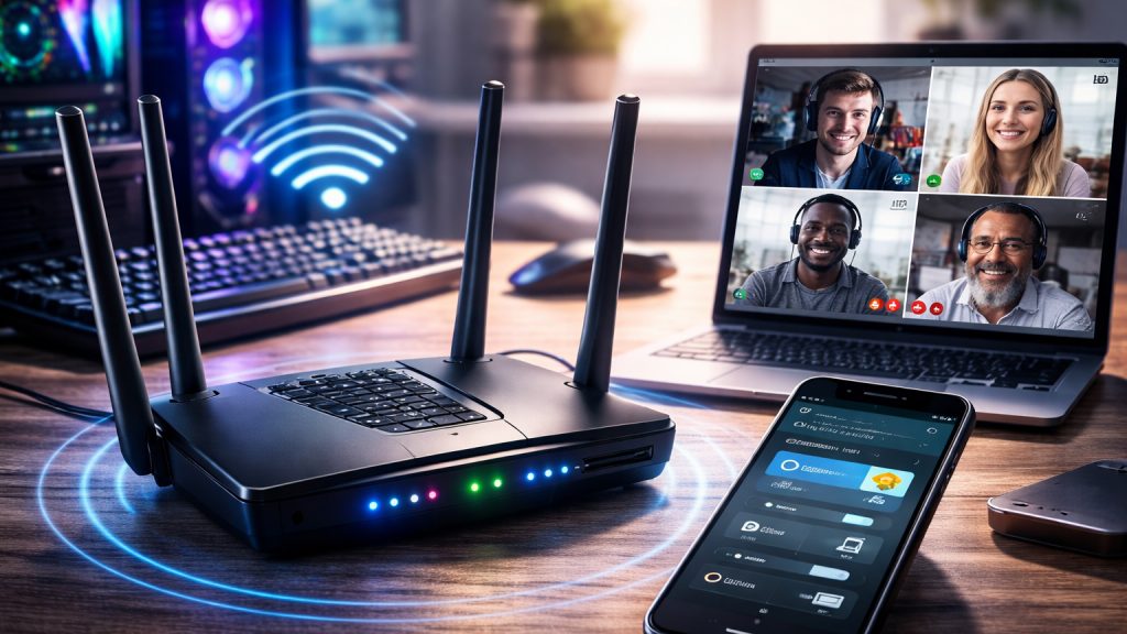 Как оптимизировать домашний Wi-Fi-роутер под игры и видеозвонки