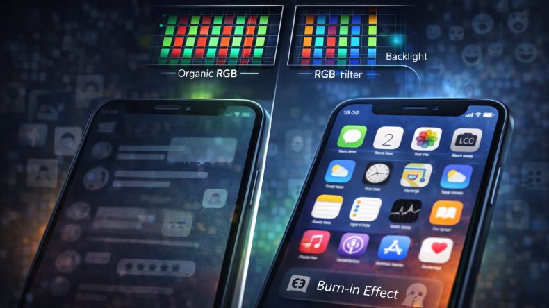 Почему OLED-экраны могут выгорать?
