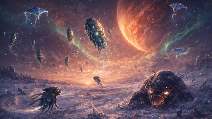 Как могли бы выглядеть настоящие инопланетяне: три мира, созданные учеными 3 Как могли бы выглядеть настоящие инопланетяне: три мира, созданные учеными