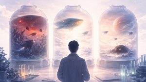 Как могли бы выглядеть настоящие инопланетяне: три мира, созданные учеными