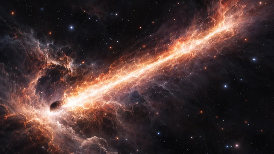 Пойманы на побеге: как астрономы обнаружили чёрные дыры, летящие через галактики