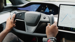 tesla model s yoke large