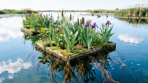 Фитоплоты естественным образом очистят воду от соединений азота