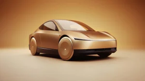 Tesla Cybercab без руля и педалей сошел с конвейера. Но до безопасной езды еще далеко