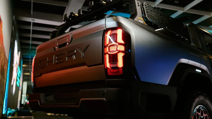 Chery готовит дизельный гибридный пикап KP31: 3,5 тонны буксировки и рекордный КПД