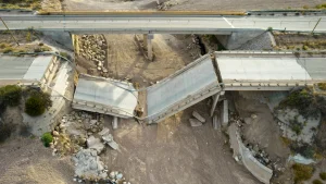 destroyed bridge