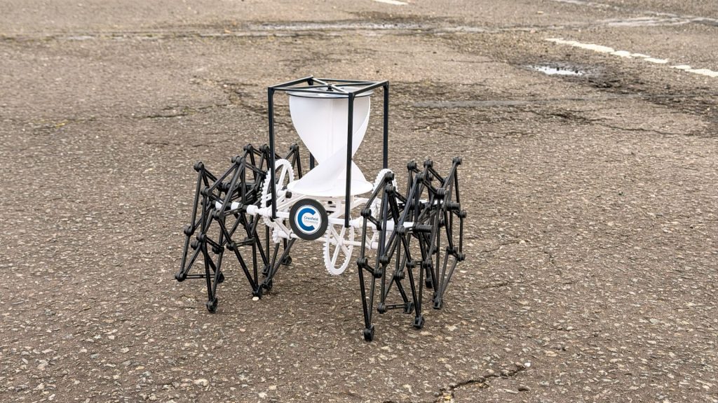 Робот WANDER-bot работает без батарей: 3D-печать и ветер заменяют электричество