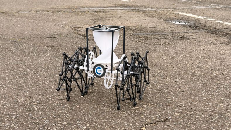 Робот WANDER-bot работает без батарей: 3D-печать и ветер заменяют электричество