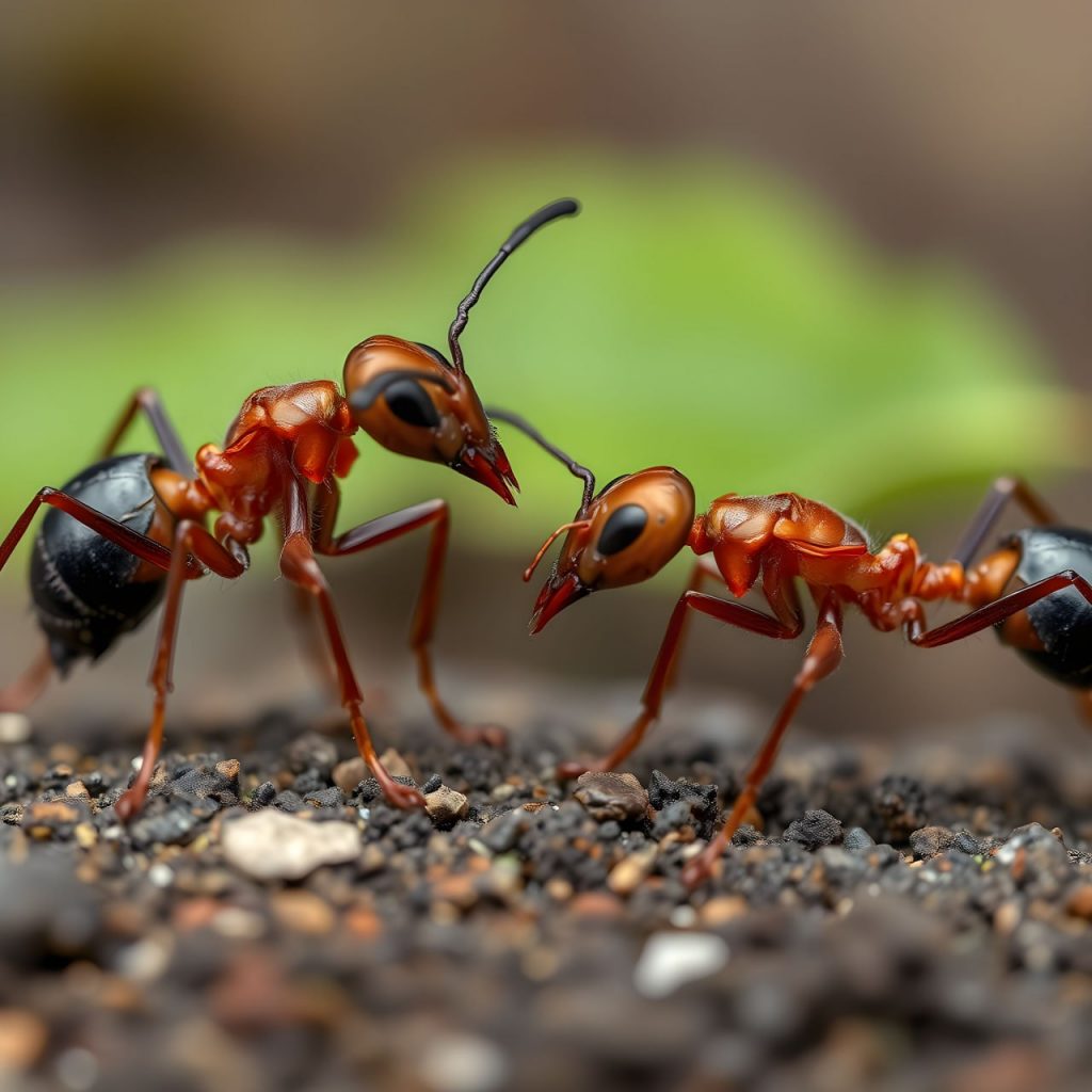 Люди провоцируют гражданские войны в муравьиных колониях