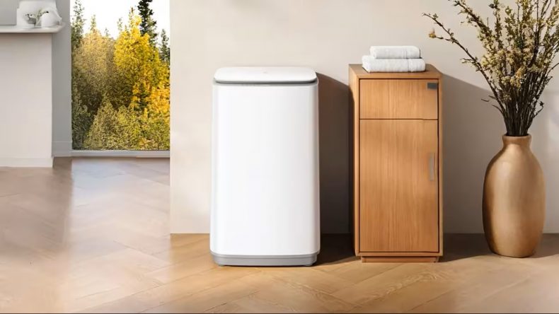 Xiaomi выпустила стиральную машину за $115: 10 кг белья, умное управление и экономия 26% воды