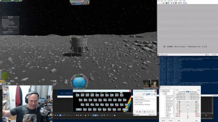 Блогер посадил лунный модуль на ZX Spectrum 1982 года выпуска