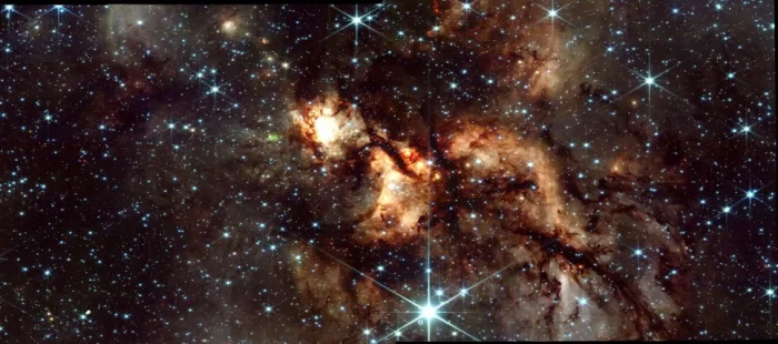 Телескоп James Webb показал скрытые звезды в туманности W51