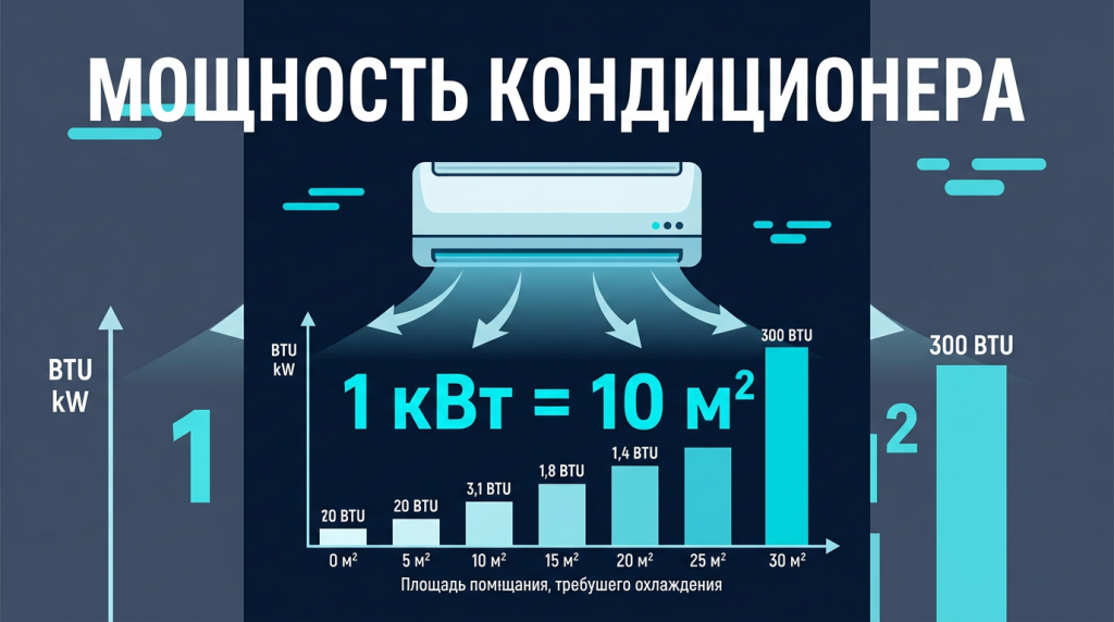 Калькулятор мощности кондиционера