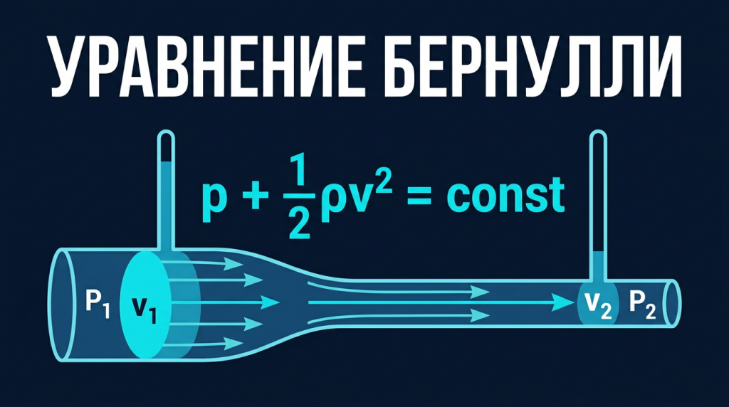 Калькулятор уравнения Бернулли