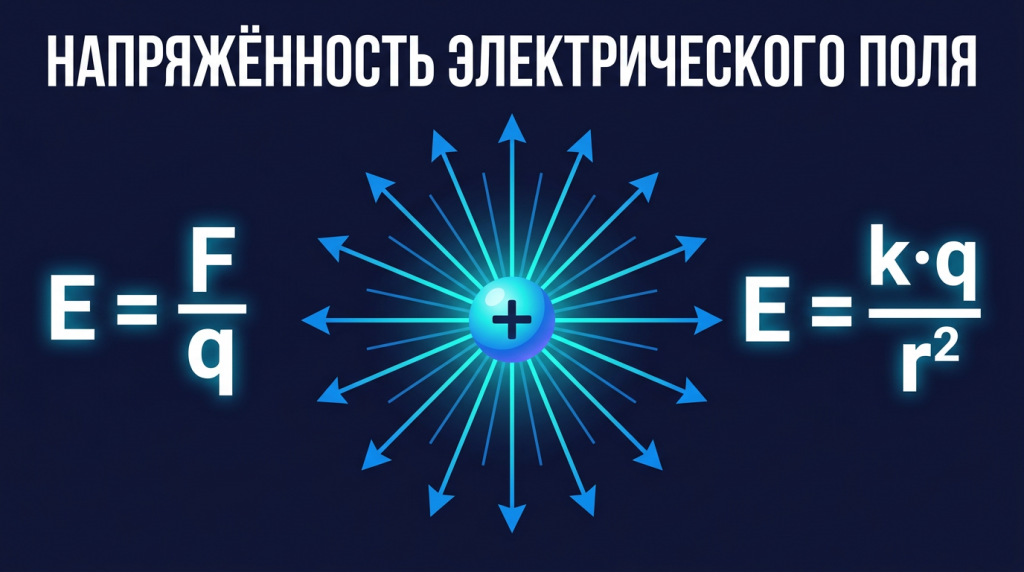 Калькулятор напряжённости электрического поля