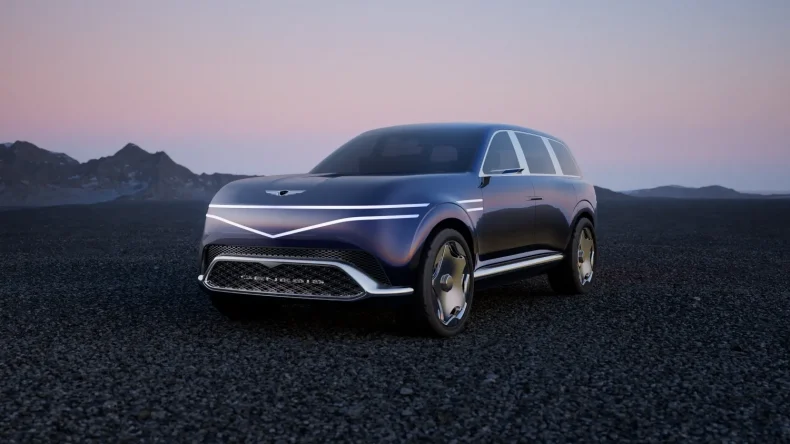 Genesis показала интерьер GV90 — ультра-роскошный электромобиль почти без приборной панели