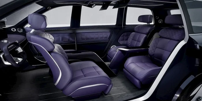 Genesis показала интерьер GV90 — ультра-роскошный электромобиль почти без приборной панели