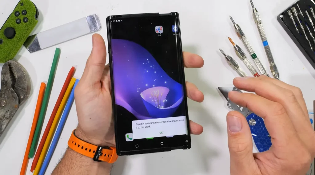 Смартфон, которого не было: подробный обзор невыпущенного LG Rollable, который впечатляет