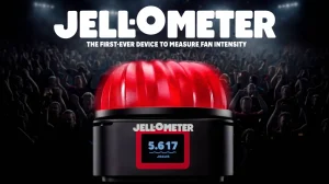 JELL-OMETER: гигантское желе измеряет энтузиазм толпы на зрелищных мероприятиях