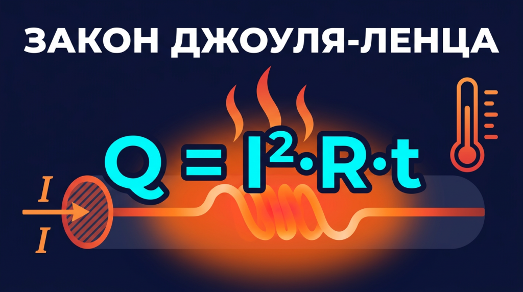 Калькулятор закона Джоуля-Ленца