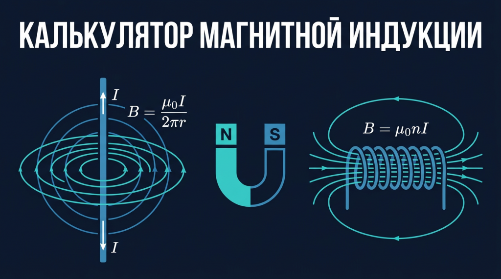 Калькулятор магнитной индукции
