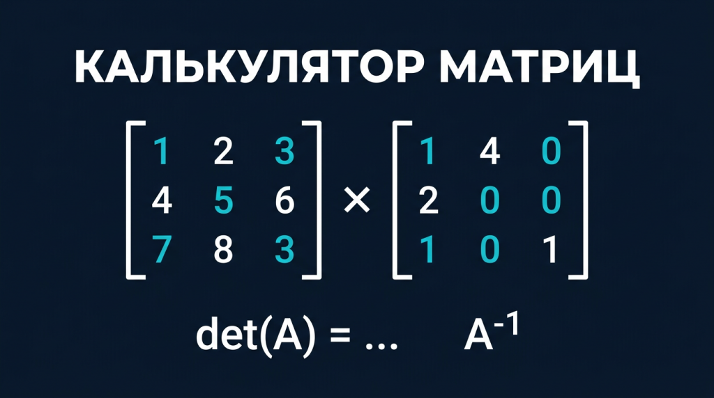 ð¢ Калькулятор матриц