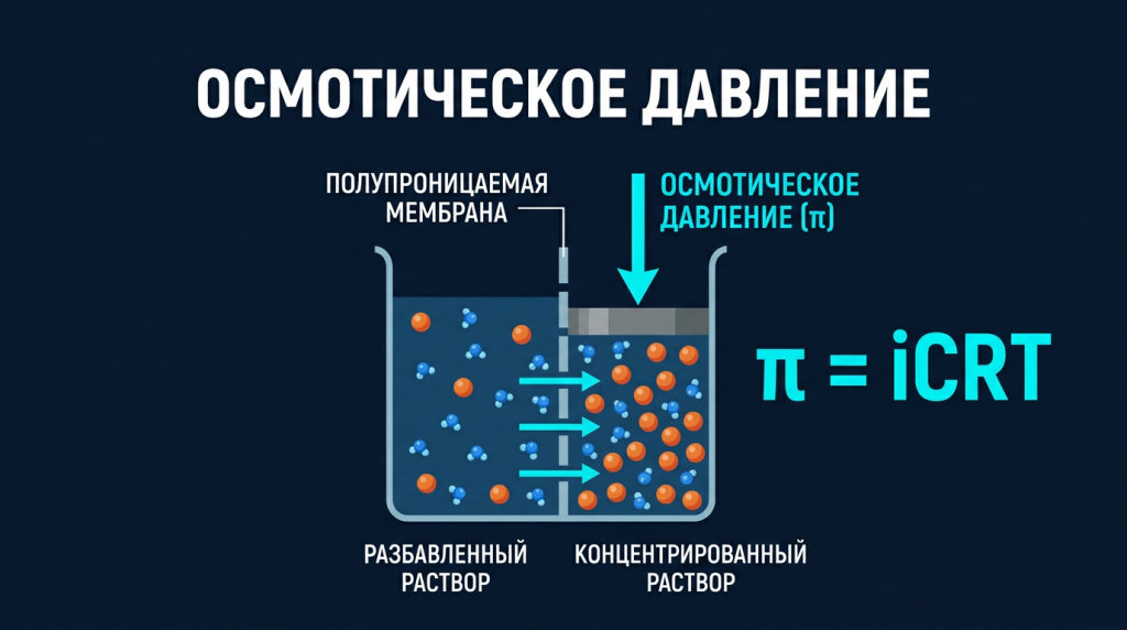 Калькулятор осмотического давления
