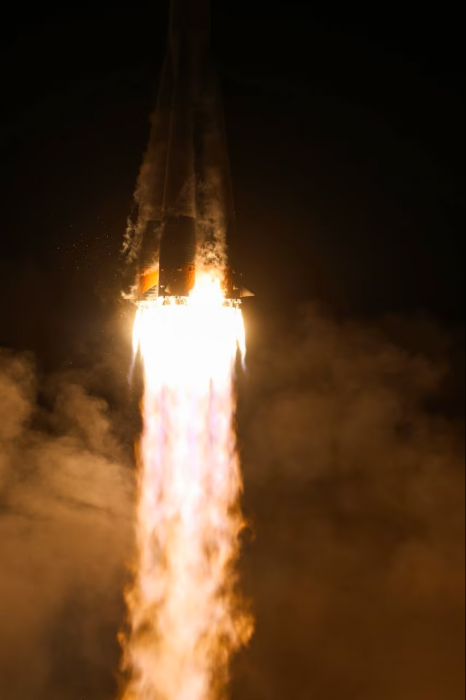 «Прогресс МС-34» стартовал к МКС: опубликованы красивые кадры ночного запуска