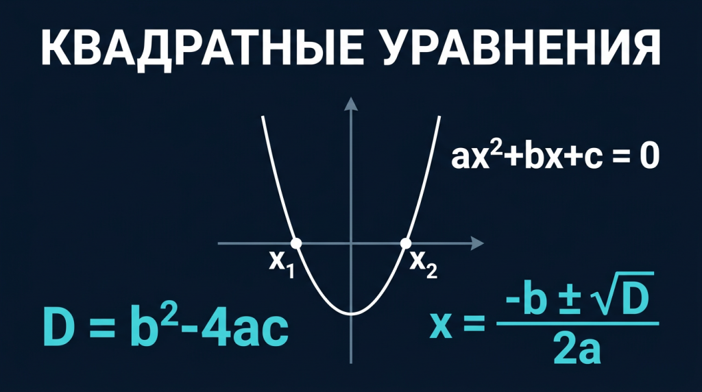 ð Калькулятор квадратных уравнений