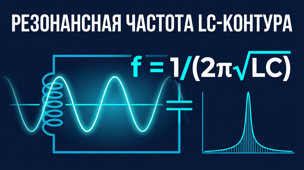 🔊 Калькулятор резонансной частоты LC-контура