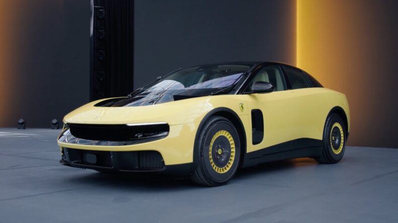 Ferrari наконец показала Luce — первый электромобиль с 1050 л.с. и салоном от Джони Айва