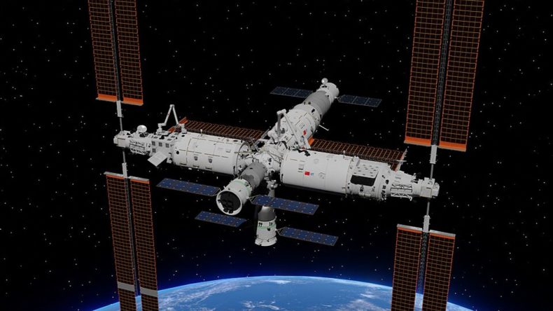 Космическая станция «Тяньгун» расширяется: Китай усиливает позиции на орбите