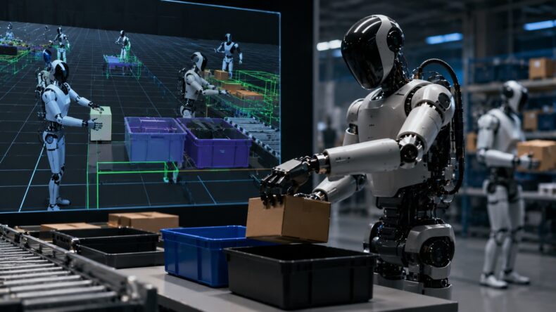 NVIDIA показала роботов, обученных только в симуляции — и они уже работают в реальном мире