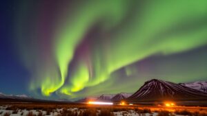 Северное сияние поможет избежать техногенных катастроф в Арктике